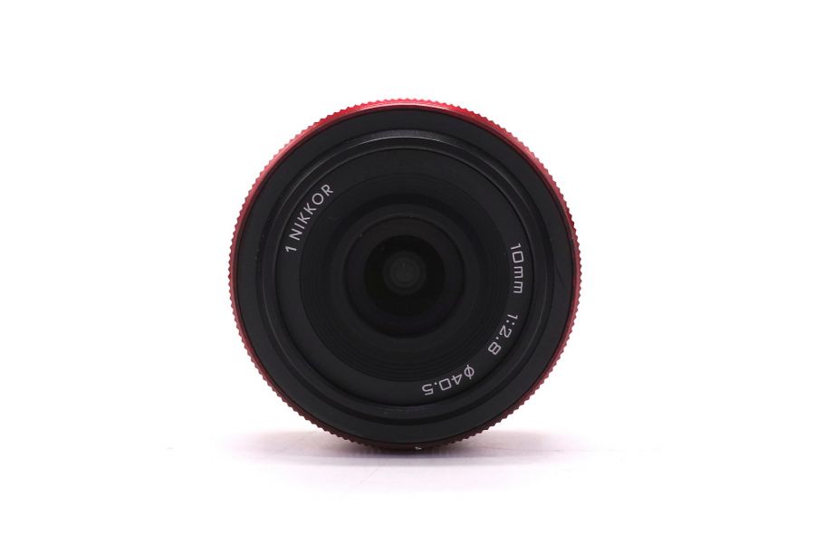 Объектив Nikon 10mm f/2.8 Nikkor 1 красный (China)