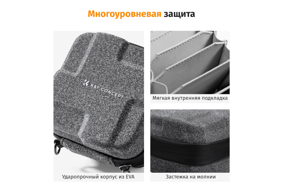 Чехол для фильтров до 82мм K&F Concept KF13.185