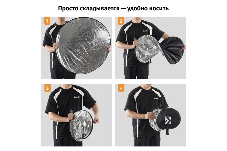 Комплект отражателей K&F Concept KF18.0003 5-в-1