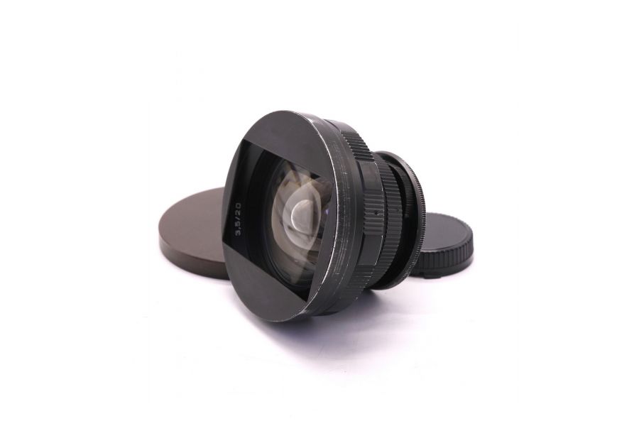 Мир-20М 3.5/20 Canon FD переделка