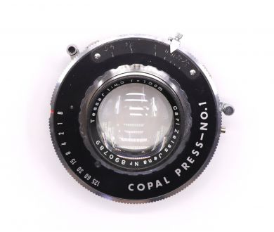 Tessar 150mm f/4.5 Carl Zeiss Jena с затвором Copal Press-No.1