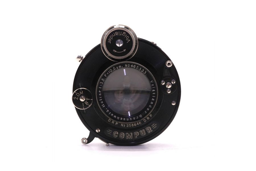 Heliar 3.5/10.5cm Voigtlander Braunschweig Compur