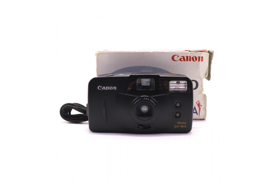 Винтажная камера Canon Prima BF-80 в упаковке 