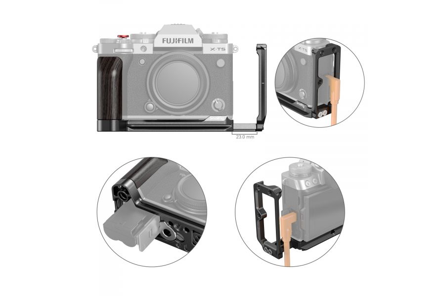 Угловая площадка SmallRig 4137 с хватом для Fujifilm X-T5