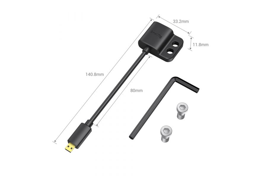 Адаптер SmallRig 3021 Ultra Slim 4K HDMI (D - A)