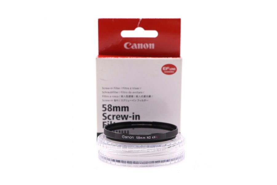 Светофильтр Canon ND4-L 58mm в упаковке (Japan)