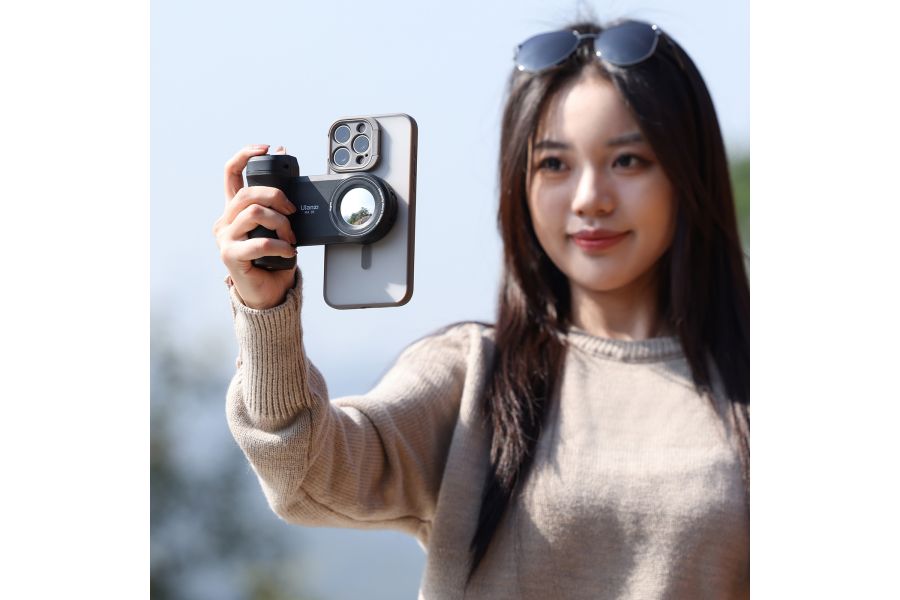 Держатель для смартфона Ulanzi MA-35 с кнопкой спуска