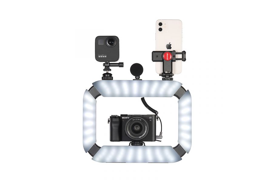 Клетка с кольцевым осветителем Ulanzi U200 2245