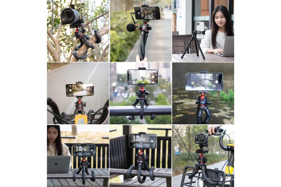 Гибкий и прочный штатив осьминог Ulanzi MT-33