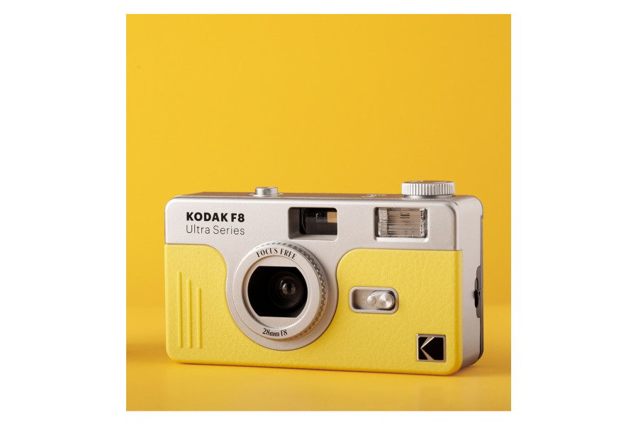 Камера многоразовая пленочная Kodak F8 Желтый