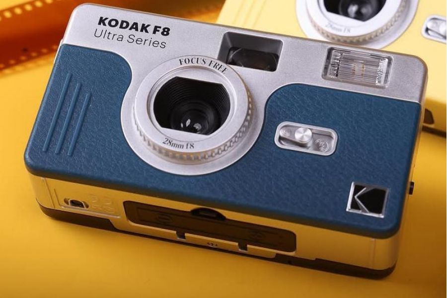 Фотокамера многоразовая пленочная Kodak F8 Синий