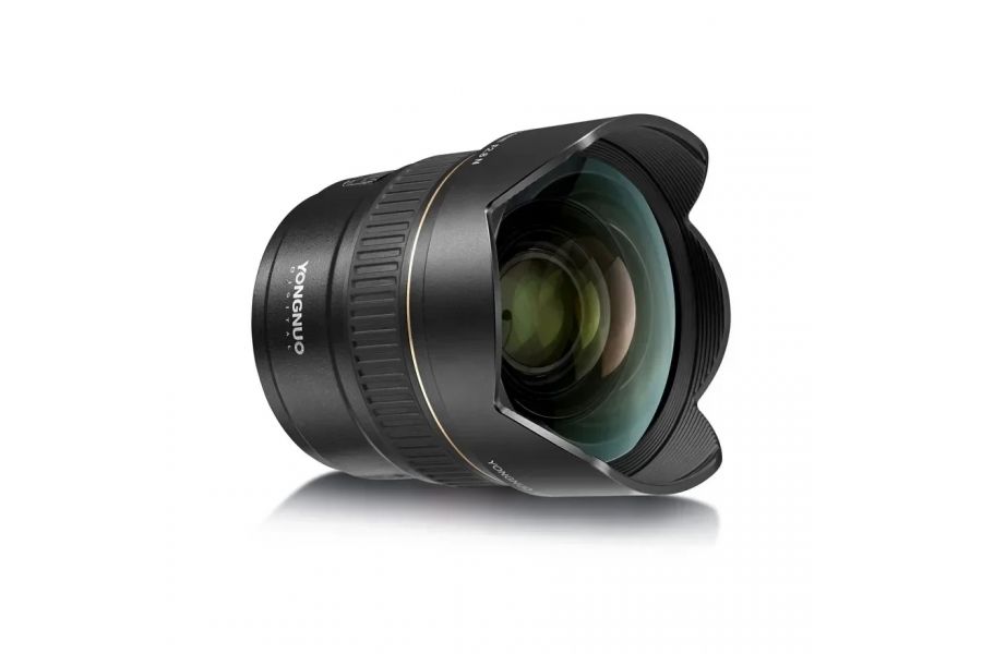 Широкоугольный объектив YongNuo 14mm F2.8 Nikon F, 12 элементов в 9 группах