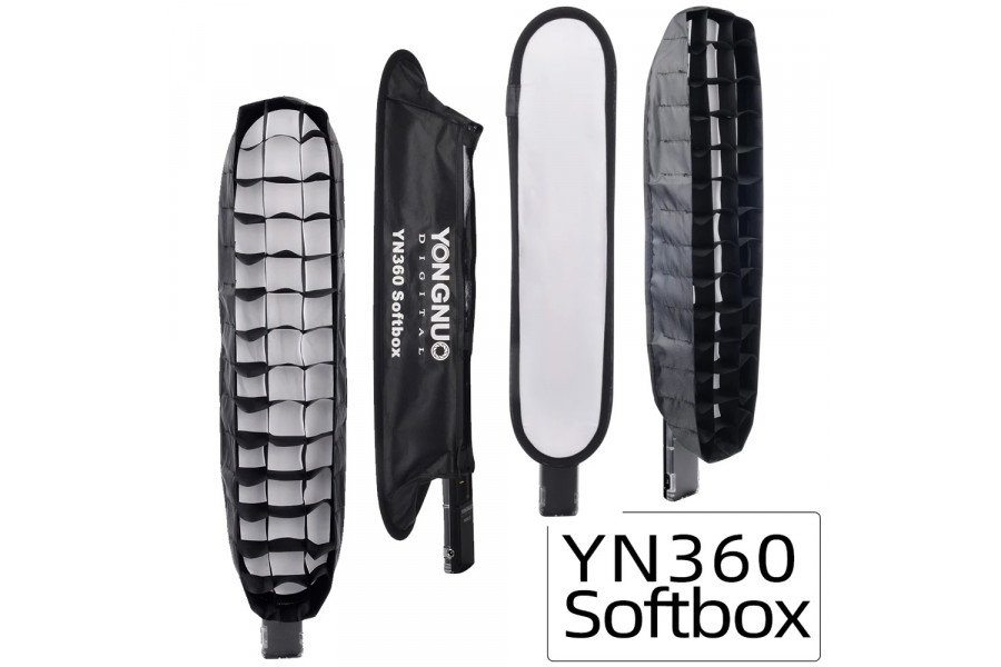 Софтбокс YongNuo RGX01 для YN-360 с сотами, черный, 58×12×10 см