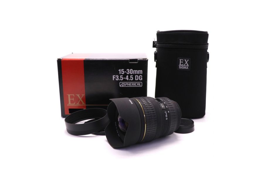 Sigma AF 15-30mm f/3.5-4.5 EX DG Aspherical for Nikon F в упаковке