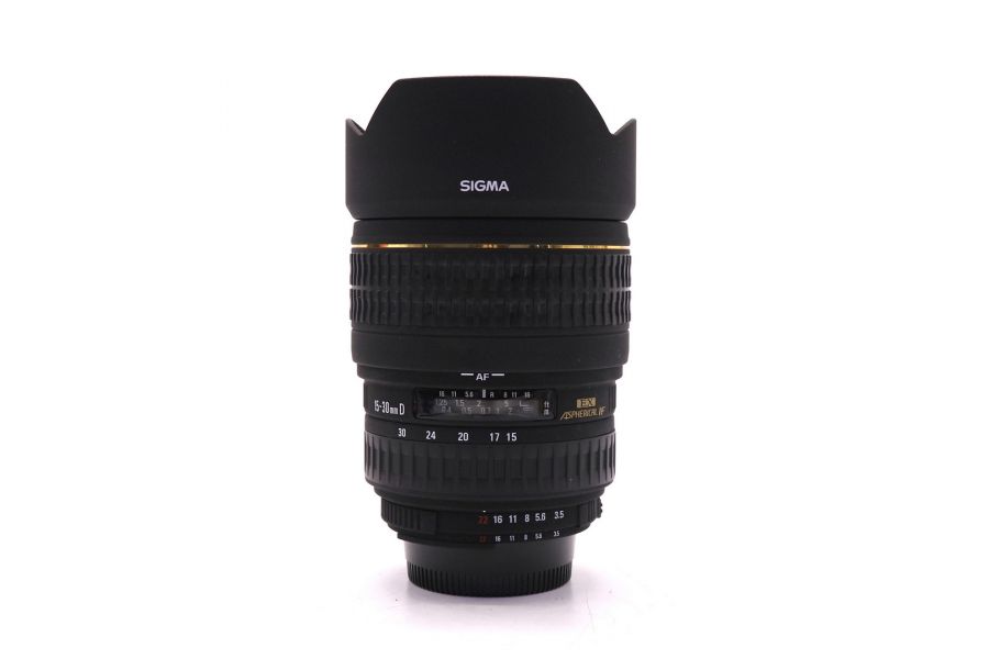 Sigma AF 15-30mm f/3.5-4.5 EX DG Aspherical for Nikon F в упаковке