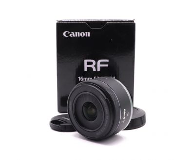 Объектив Canon RF 16mm f/2.8 STM в упаковке