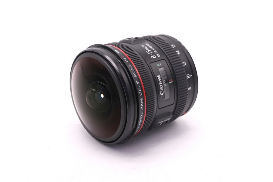 Canon EF 8-15mm f/4.0L Fisheye USM в упаковке