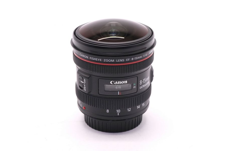 Canon EF 8-15mm f/4.0L Fisheye USM в упаковке