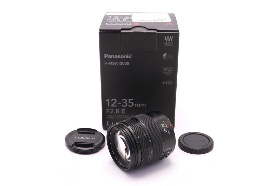 Объектив Panasonic Lumix G X Vario 12-35mm f/2.8 II ASPH. Power O.I.S. в упаковке