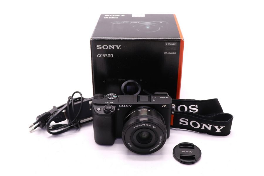 Sony A6300 ILCE kit в упаковке (пробег 230 кадров)