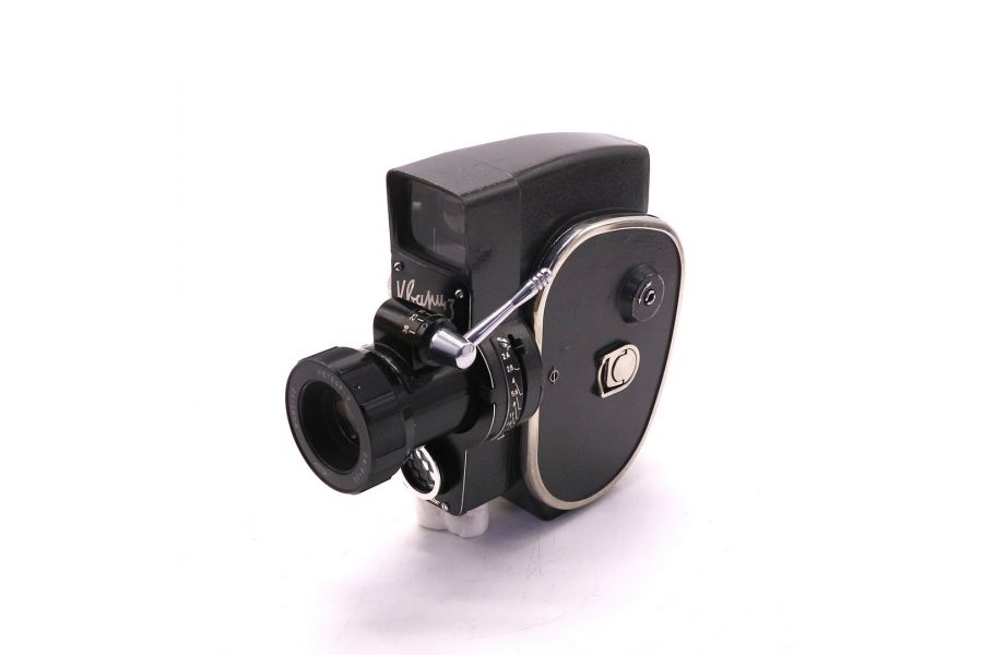 Кинокамера Кварц 3 в упаковке (СССР, 1963г.)