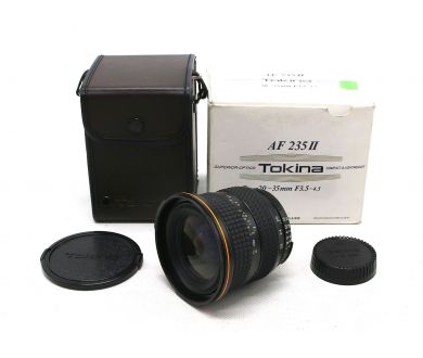 Tokina AF 20-35mm f/3.5-4.5 (AF-235 II) для Nikon F в упаковке