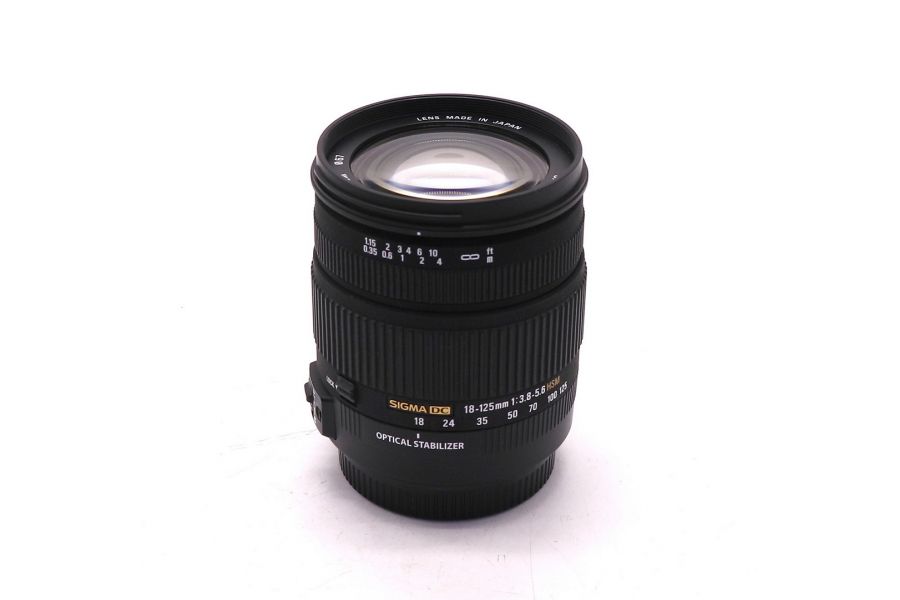 Sigma Zoom 18-125mm f/3.8-5.6 DC HSM для Canon F