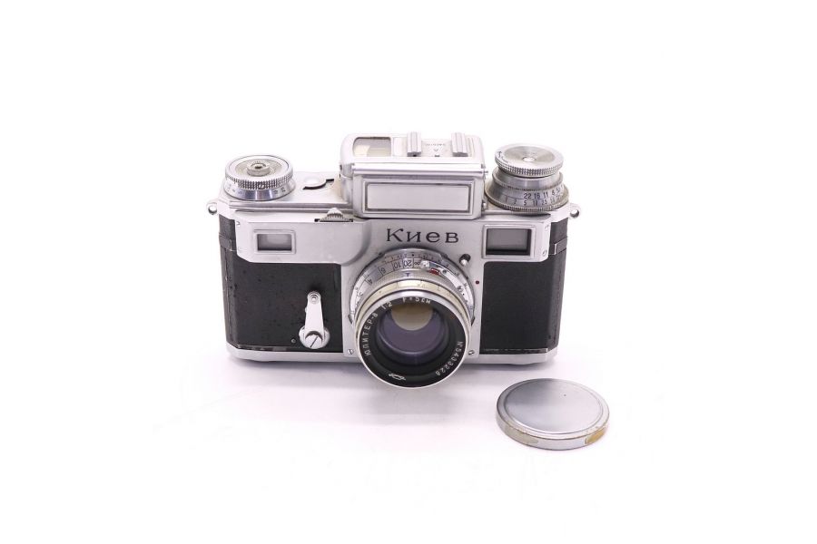 Советский ранний фотоаппарат Киев 3А (1954)