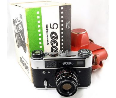 Фотоаппарат Фэд 5 + Индустар-61л/д в упаковке