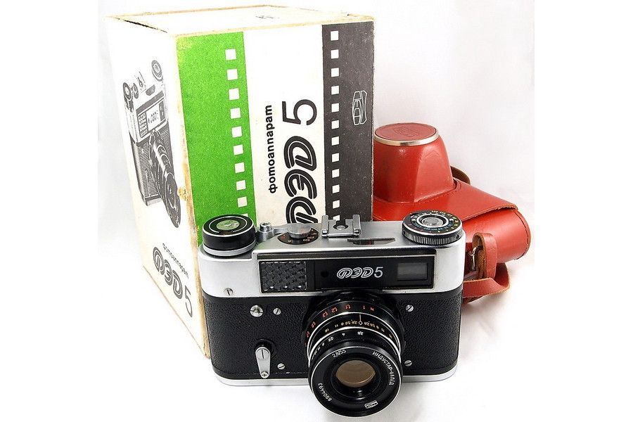 Фотоаппарат Фэд 5 + Индустар-61л/д в упаковке