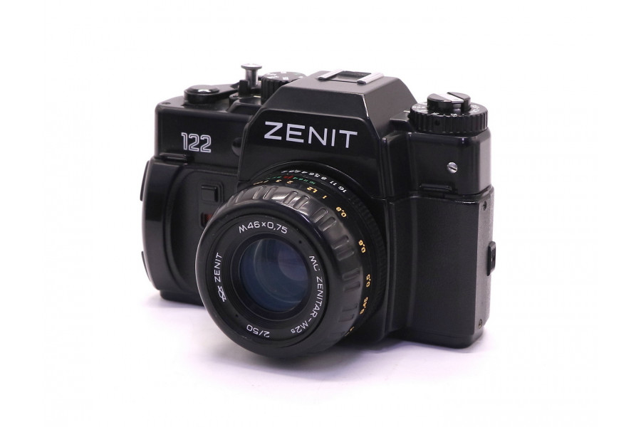 Фотокамера Зенит 122 + Зенитар-М2s МС 2/50