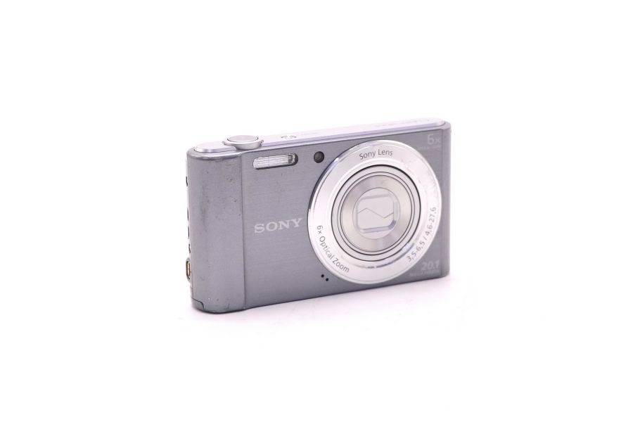 Серебряный Sony Cyber-shot DSC-W810 в упаковке 