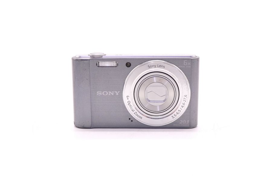 Серебряный Sony Cyber-shot DSC-W810 в упаковке 