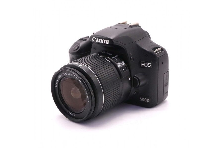 Фотокамера Canon EOS 500D kit (пробег 23600 кадров)