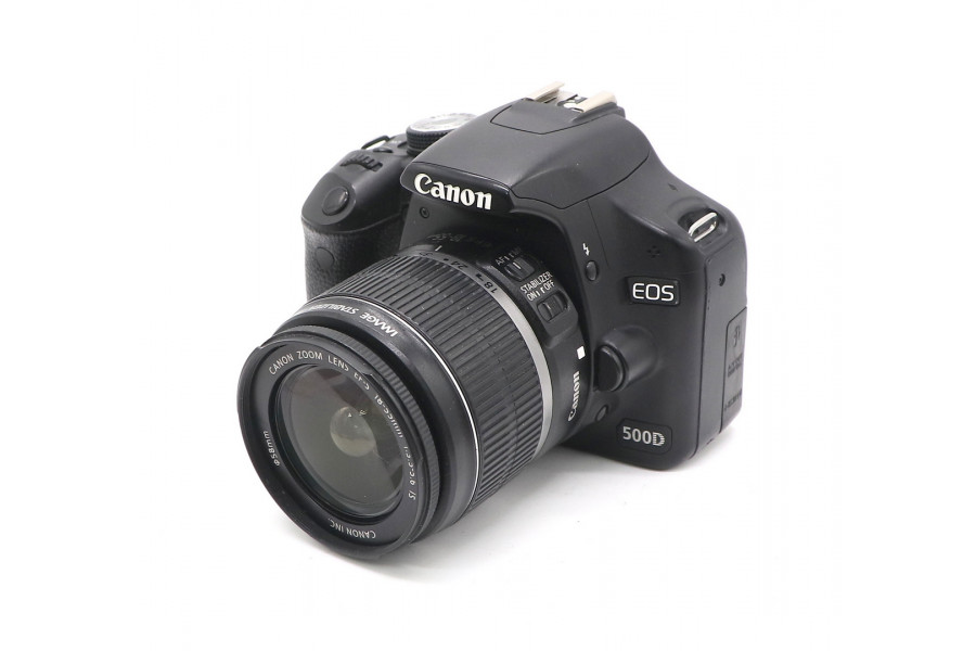 Фотокамера Canon EOS 500D kit (пробег 18850 кадров)