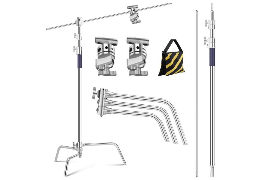 Стойка-журавль K&F Concept KF34.037 из нержавеющей стали с грузоподъемностью до 20 кг