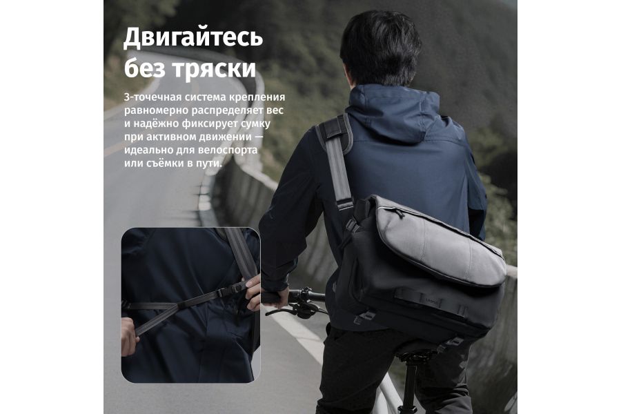 Компактная сумка через плечо Ulanzi TE88 15 л