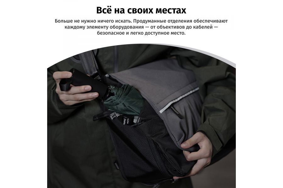 Компактная сумка через плечо Ulanzi TE88 15 л