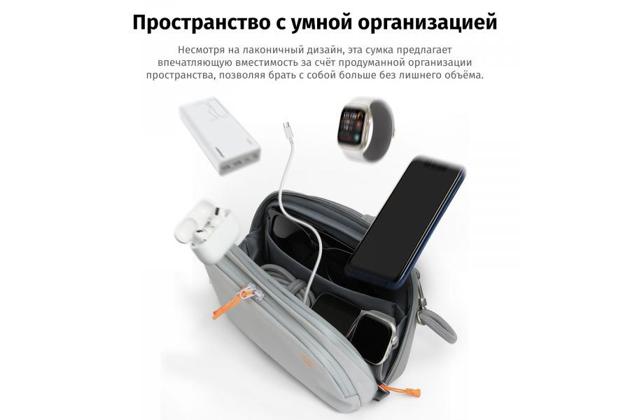 Сумка слинг легкая Ulanzi YY08 Черная 2 литра