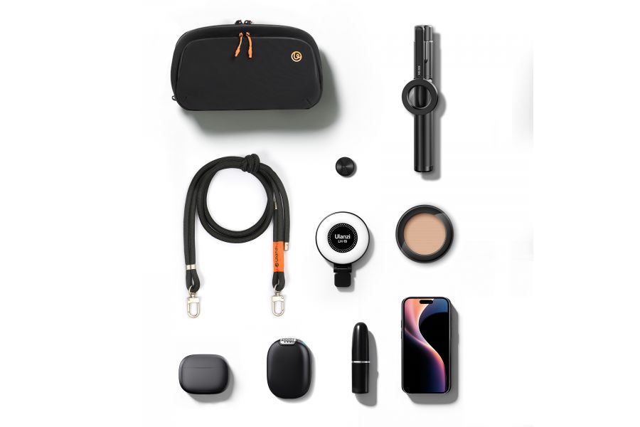 Сумка слинг легкая Ulanzi YY08 Черная 2 литра