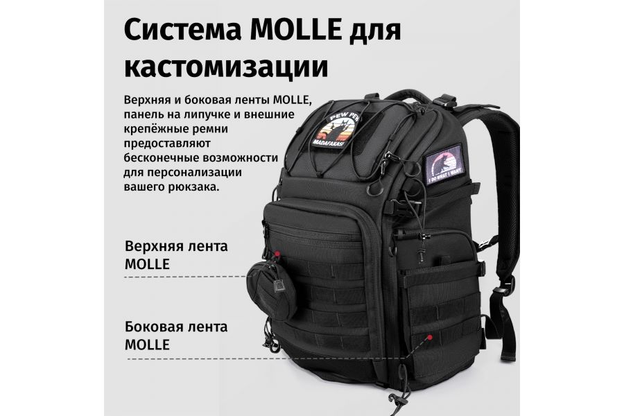 Рюкзак Ulanzi BC007 объемом 28 л для фотографа