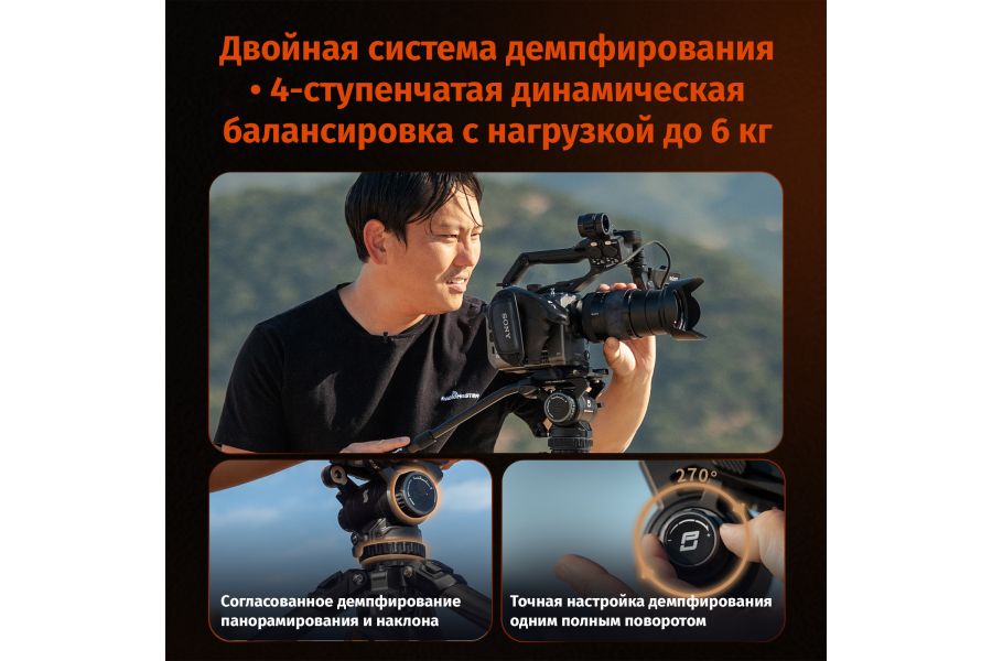 Штатив карбоновый быстроразборный SmallRig 4259