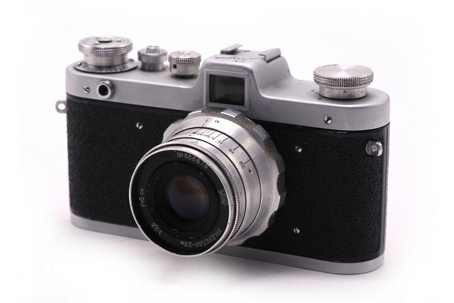 Фотокамера Заря + Индустар-26М (СССР, 1960г)
