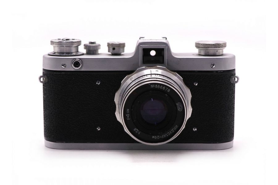 Фотокамера Заря + Индустар-26М (СССР, 1960г)