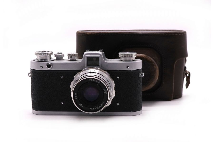 Фотокамера Заря + Индустар-26М (СССР, 1960г)