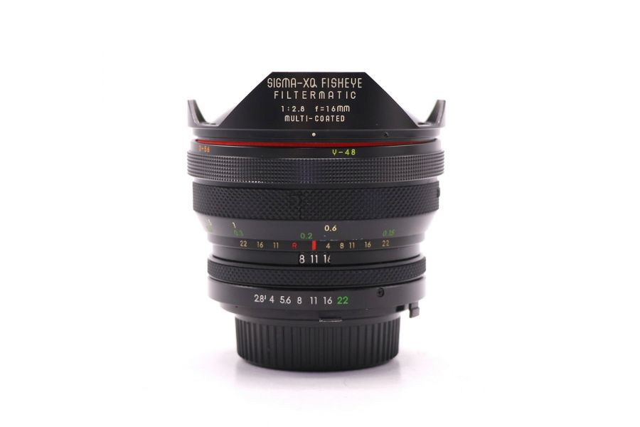 Объектив Sigma QX Fisheye 16mm f/2.8 Filtermatic МС
