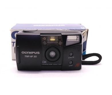 Компактный плёночный Olympus Trip AF 30 в упаковке