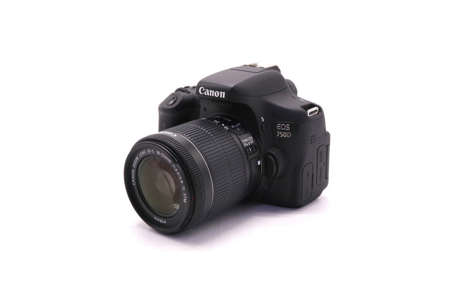 Canon EOS 750D kit (пробег 3760 кадров) в упаковке