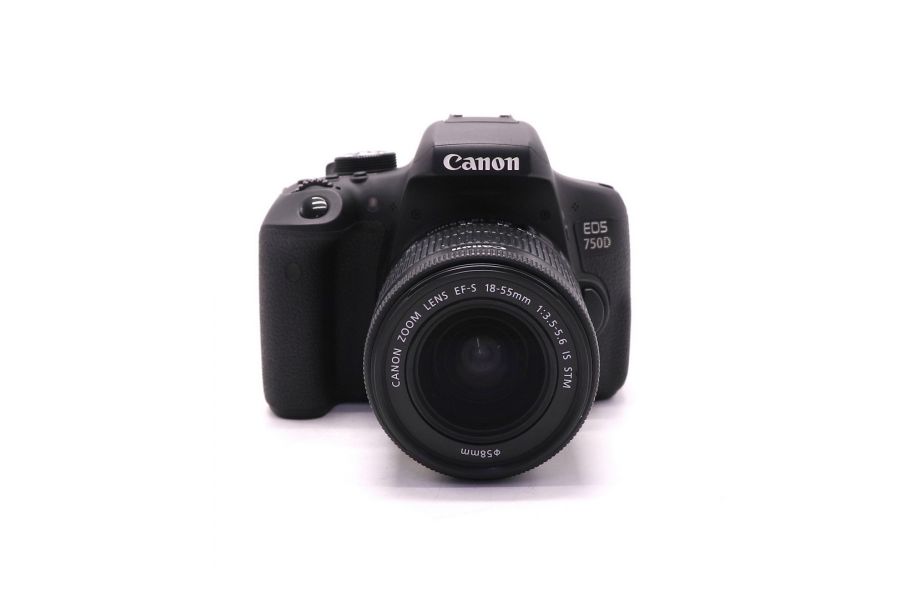 Canon EOS 750D kit (пробег 3760 кадров) в упаковке
