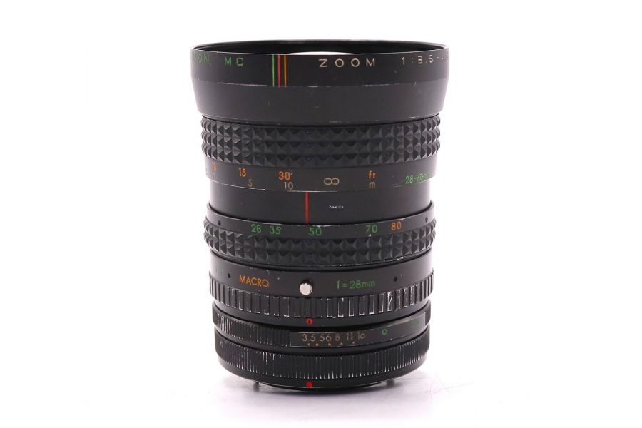 Объектив Makinon 28-80mm f/3.5-4.5 Auto MC Canon FD